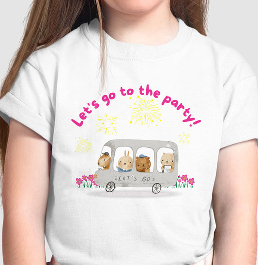 Camiseta Let's Go party