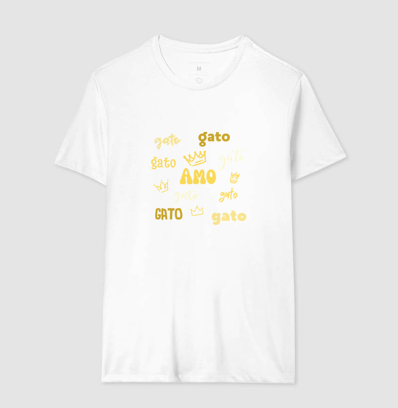 Camiseta Gato Rei