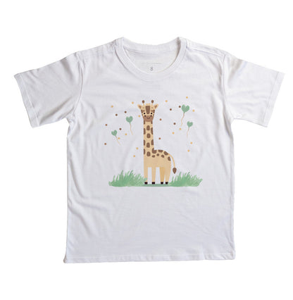 Camiseta Girafa Divertida