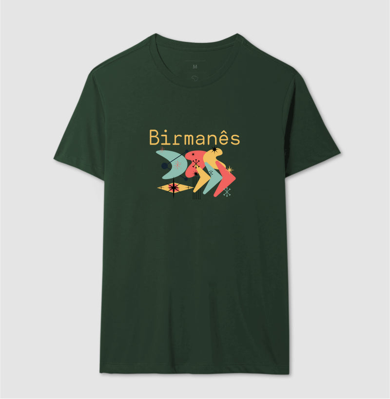 Camiseta Gato Birmanês