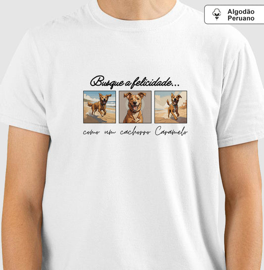 Camiseta Busque a felicidade