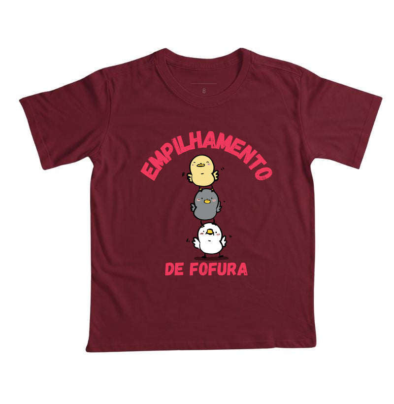 Camiseta Empilhamento de Fofura