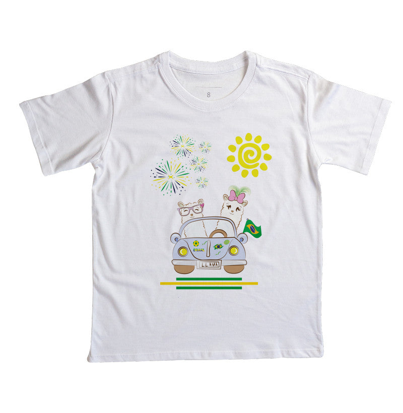 Camiseta I Love Brasil