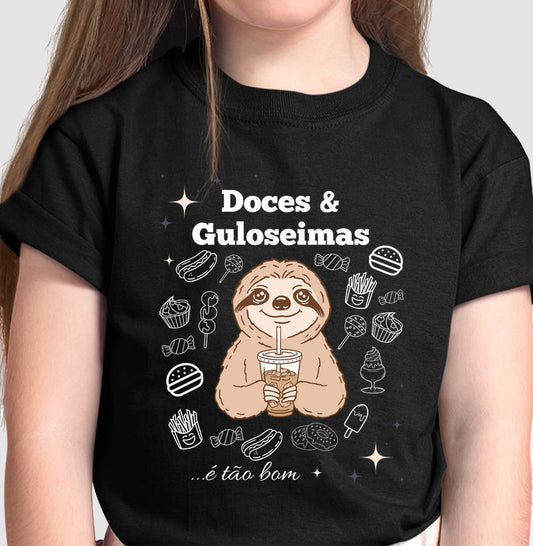 Camiseta Doces & guloseimas