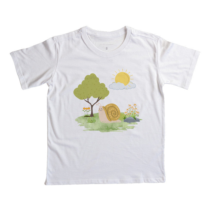 Camiseta Caracol feliz
