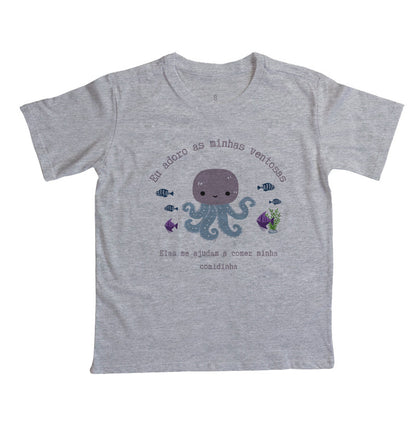 Camiseta Eu adoro as minhas ventosas