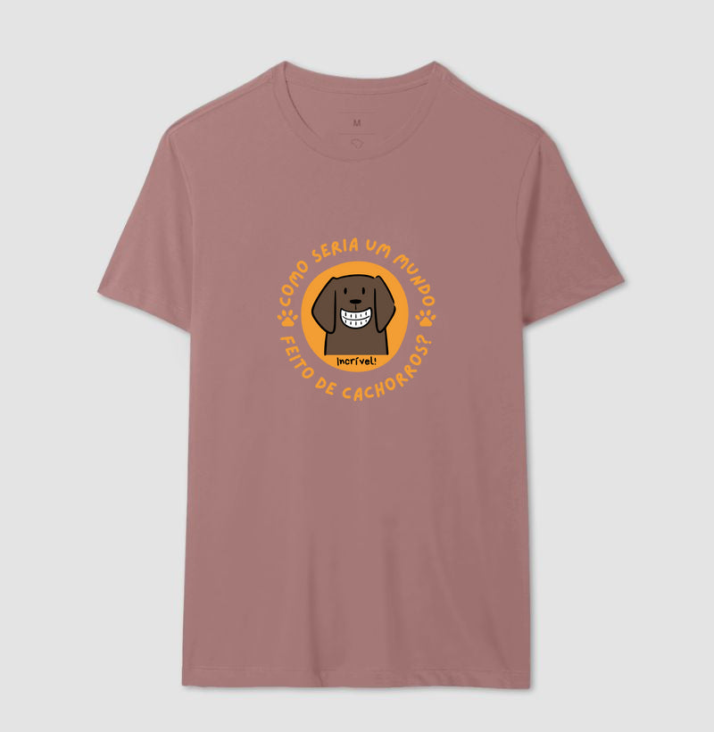 Camiseta Mundo incrível