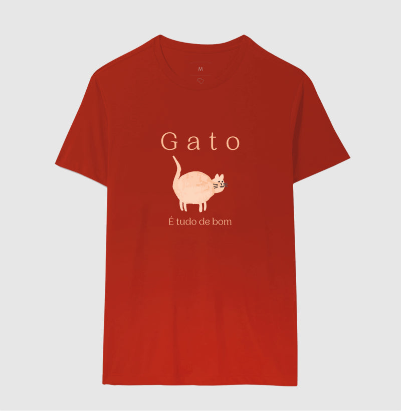 Camiseta Gato é Tudo de Bom