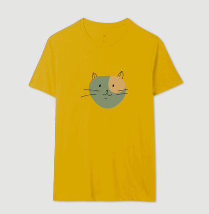 Camiseta Gato e Traços