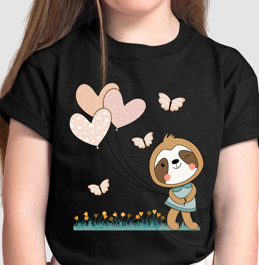Camiseta Balões do coração