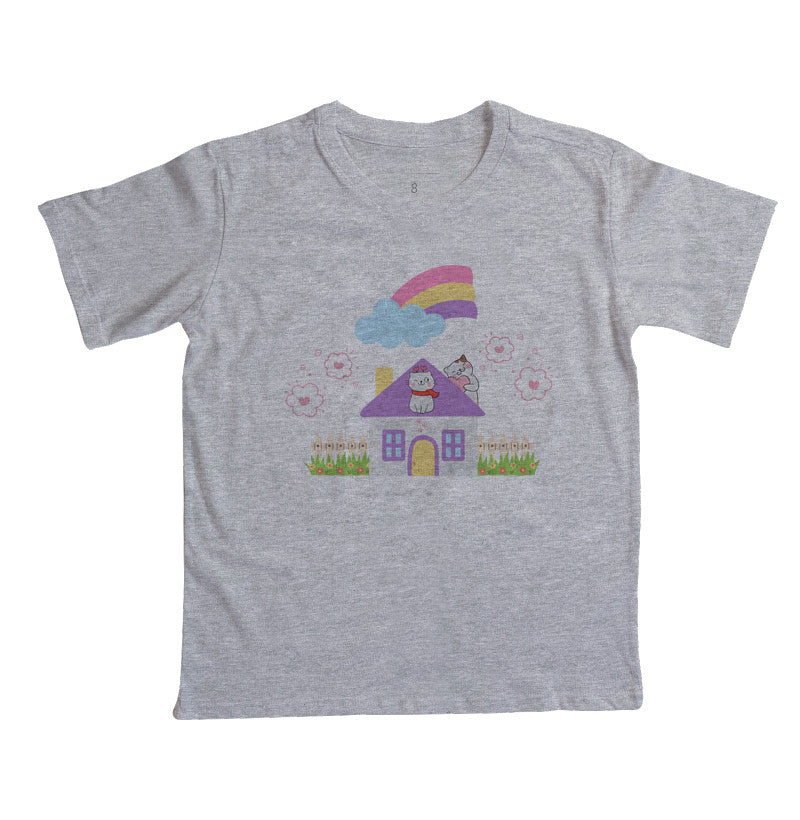Camiseta Amor que sobe no telhado