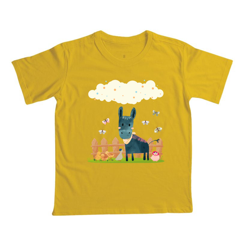 Camiseta Burrinho Feliz
