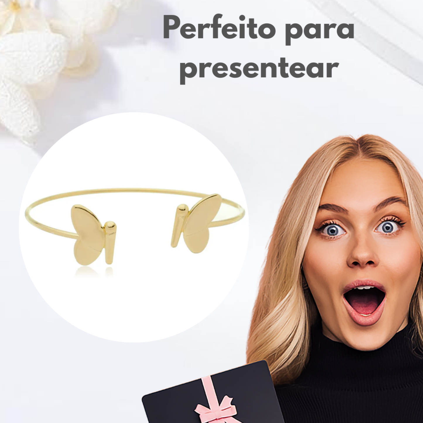 Bracelete Adulto Borboleta