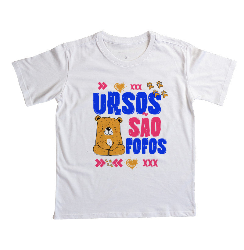 Camiseta Ursos São Fofos