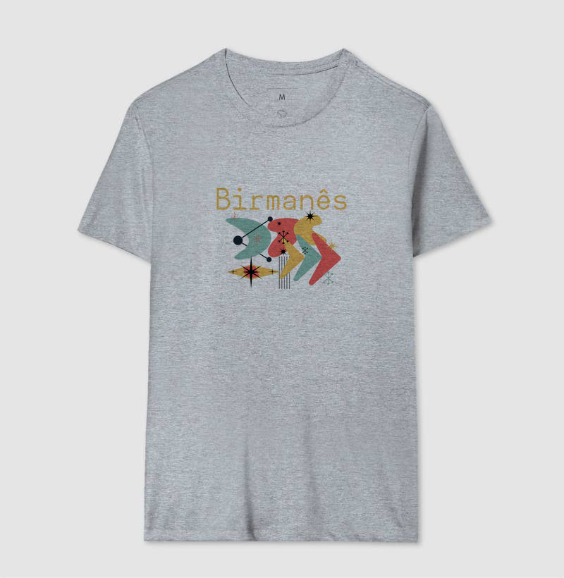 Camiseta Gato Birmanês