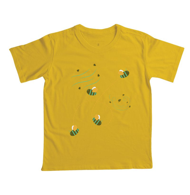 Camiseta Abelinhas ao Vento