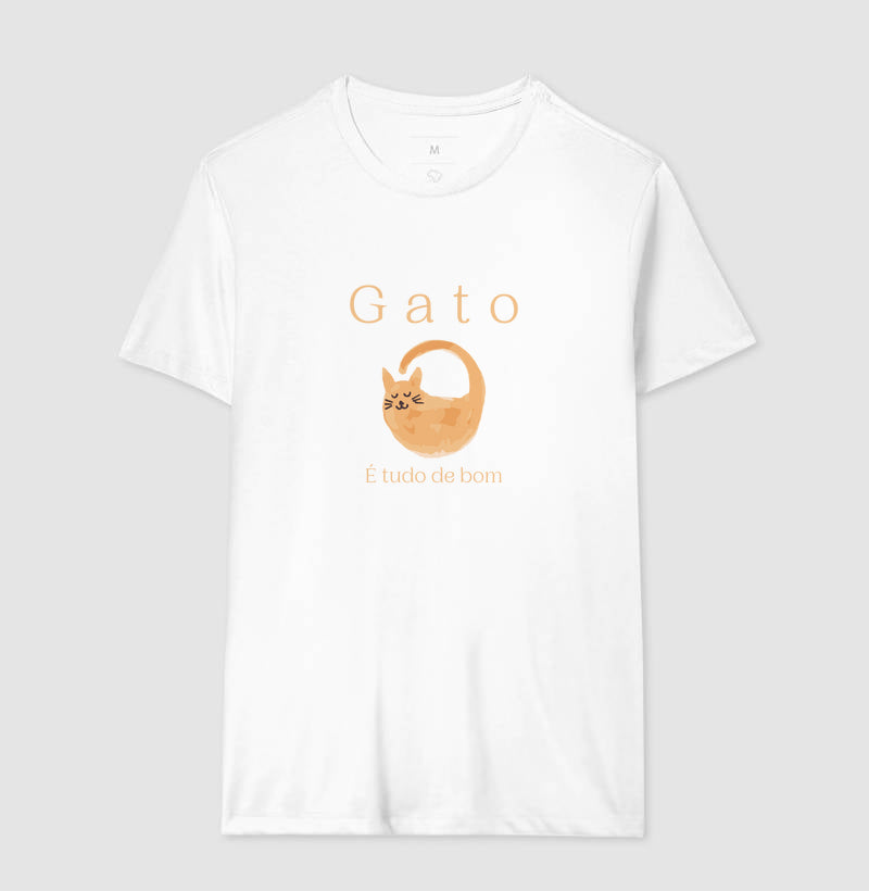 Camiseta Gato é Bom Demais