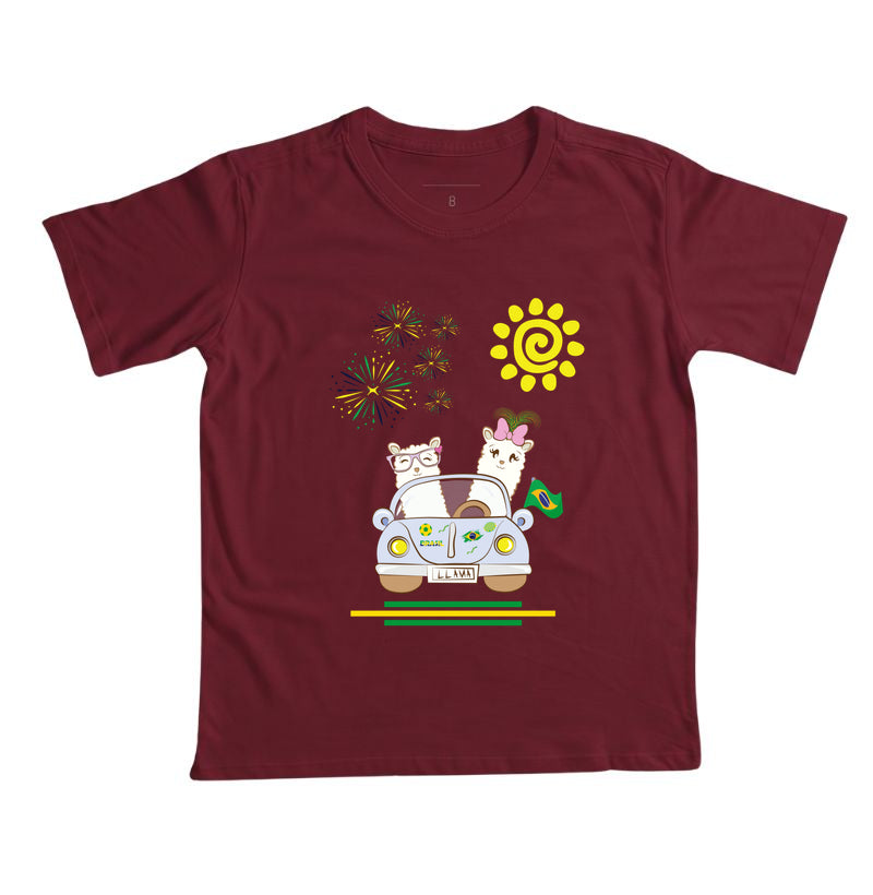 Camiseta I Love Brasil