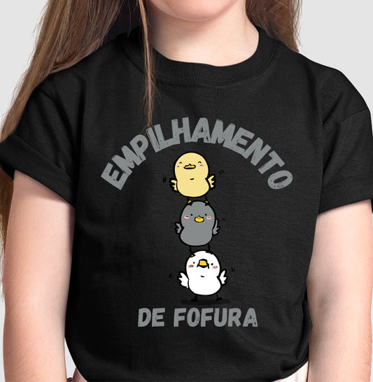 Camiseta Empilhamento de Fofura