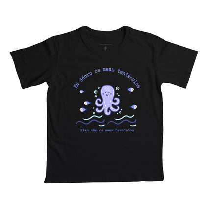 Camiseta Eu adoro os meus Tentáculos