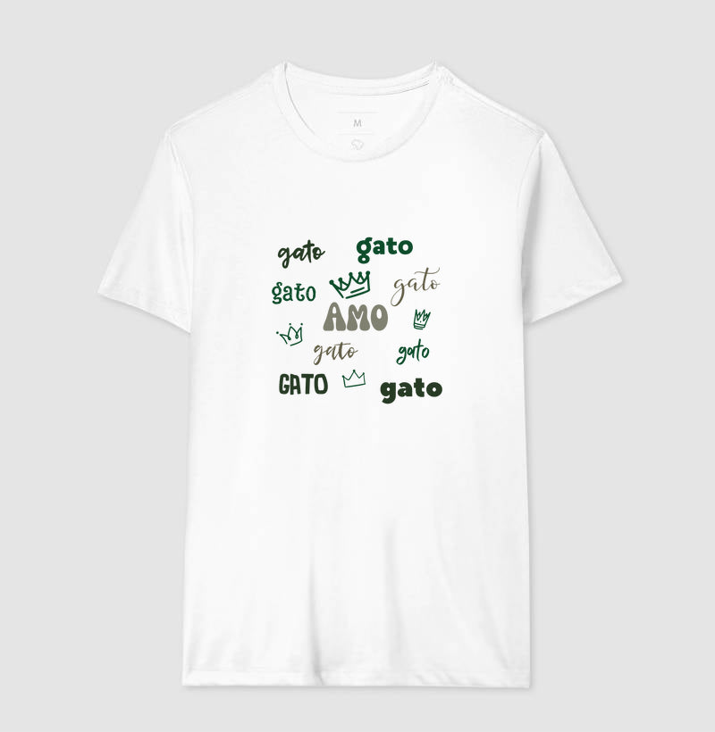 Camiseta Gato Rei