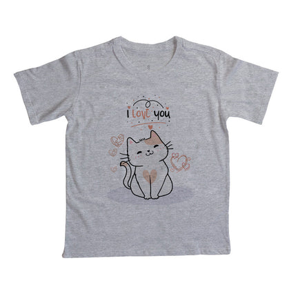 Camiseta Cat I love You