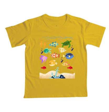 Camiseta Fundo do Mar