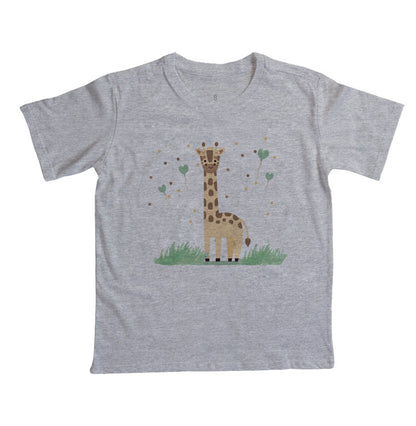 Camiseta Girafa Divertida