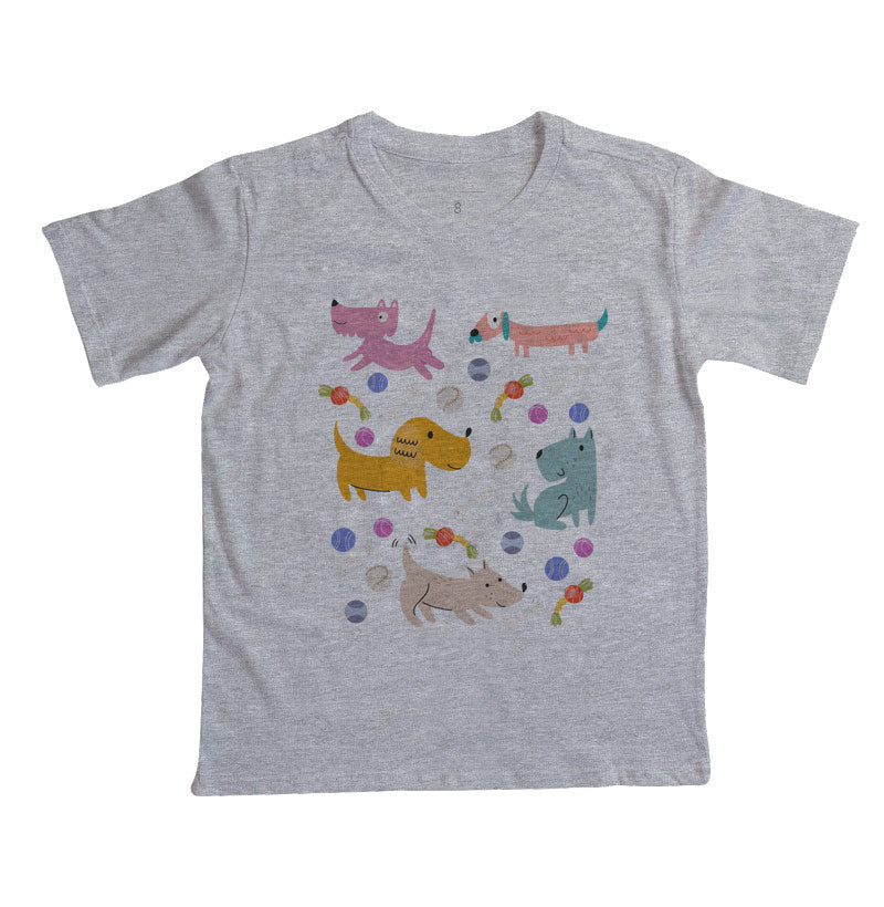 Camiseta Cachorrinhos Divertidos