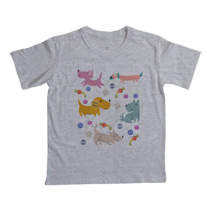 Camiseta Cachorrinhos Divertidos