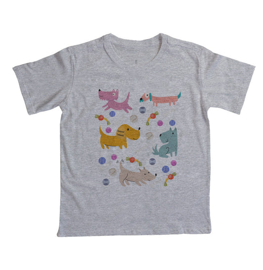 Camiseta Cachorrinhos Divertidos