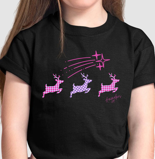Camiseta Renas Festivas
