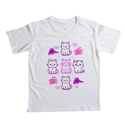 Camiseta Gatos
