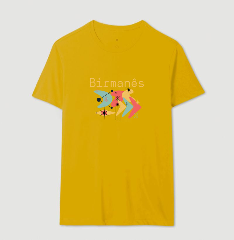 Camiseta Gato Birmanês