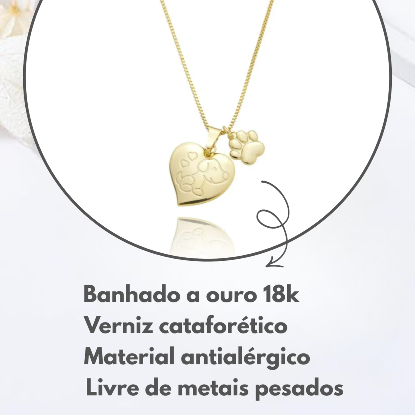 Colar Infantil Um Amor de Cachorro