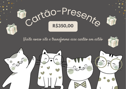 Cartão-Presente Animalnês