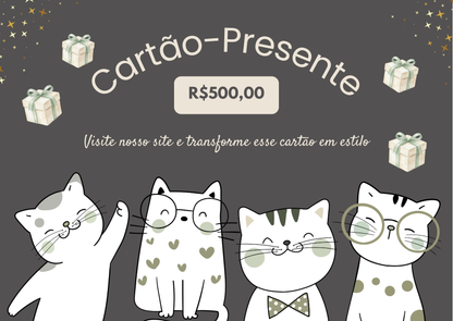 Cartão-Presente Animalnês