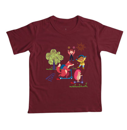 Camiseta Brincando com os Amigos