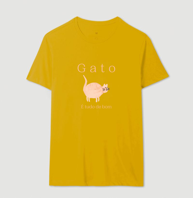 Camiseta Gato é Tudo de Bom