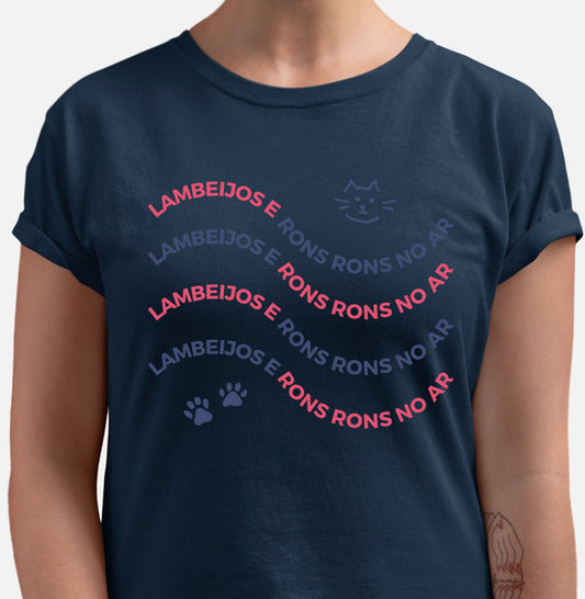 Camiseta Lambeijos e Rons Rons no Ar