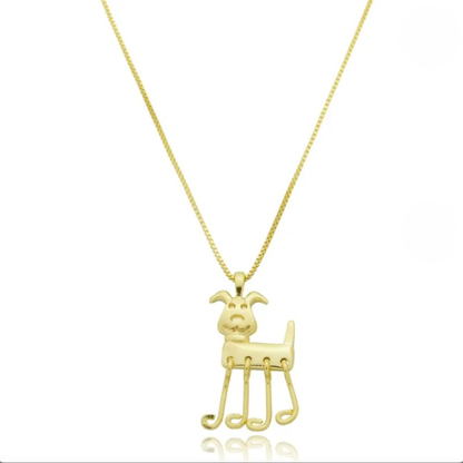 Colar Infantil Patinhas Marotas