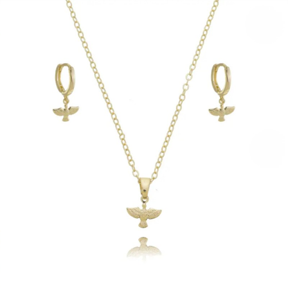 Conjunto de Colar e Brincos Adulto Espírito Santo