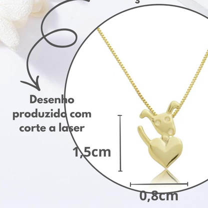 Colar Infantil Num Cantinho do Seu Coração