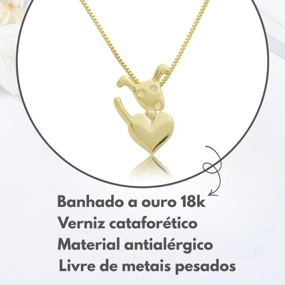 Colar Infantil Num Cantinho do Seu Coração