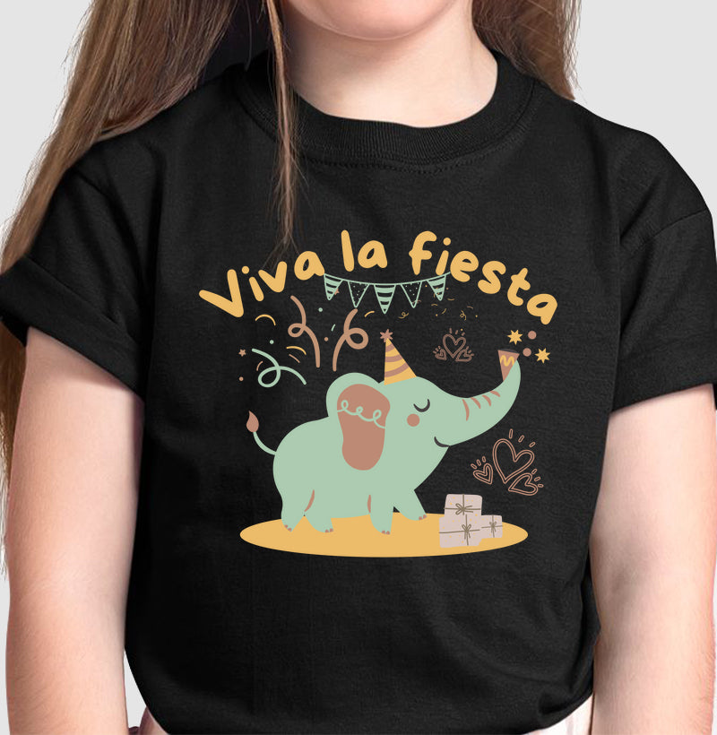 Camiseta Elefante Festivo