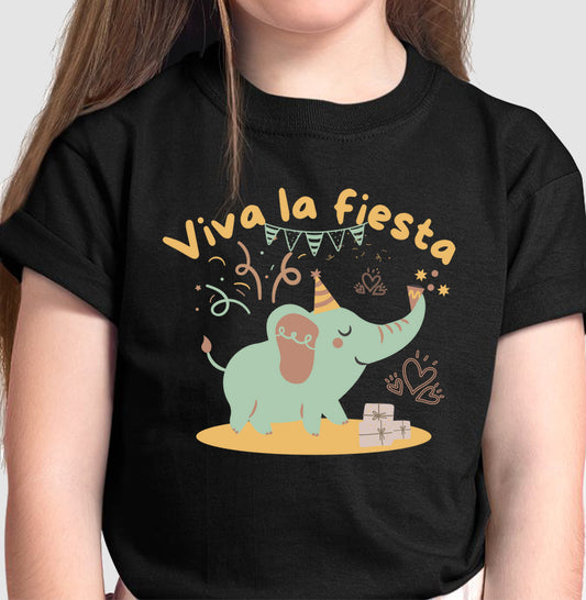 Camiseta Elefante Festivo