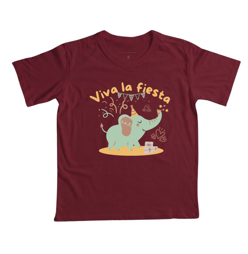 Camiseta Elefante Festivo