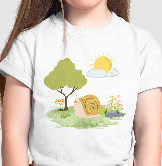 Camiseta Caracol feliz