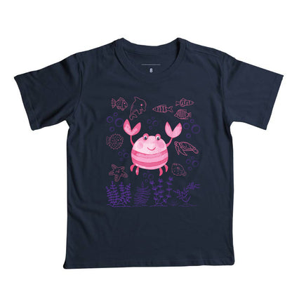 Camiseta Meu amigo Caranguejo