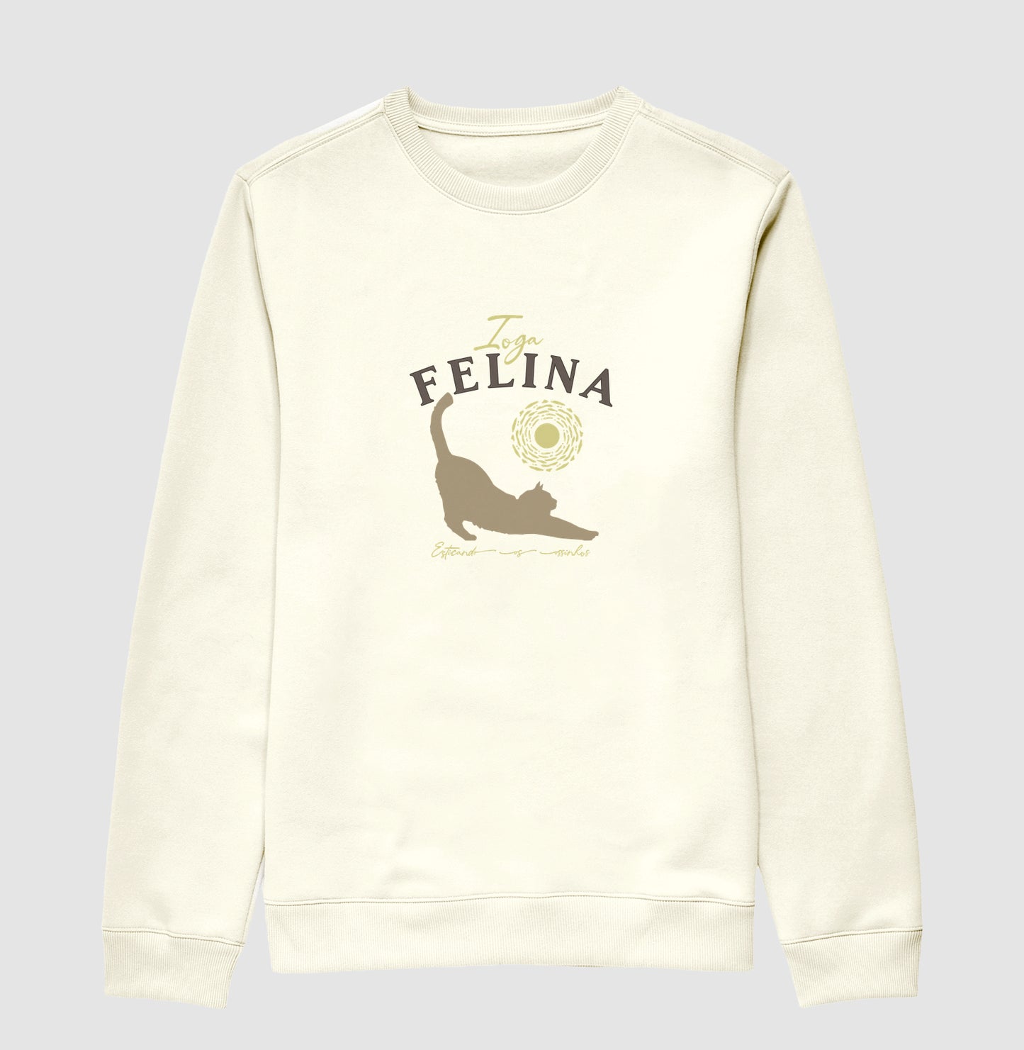Moletom Ioga Felina